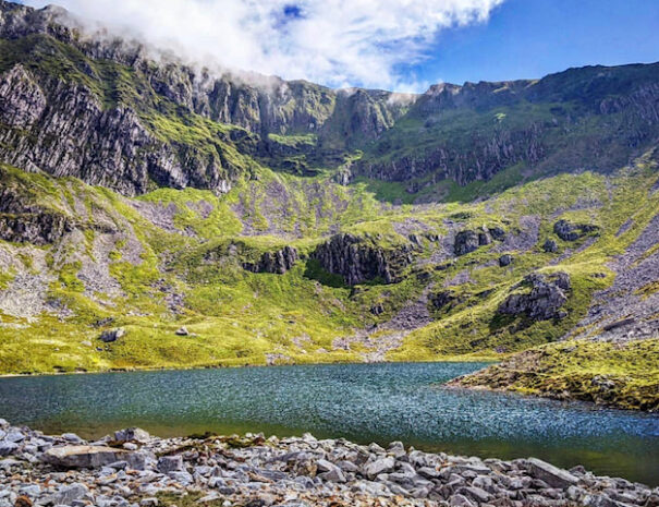 Cadair Idris mountain view